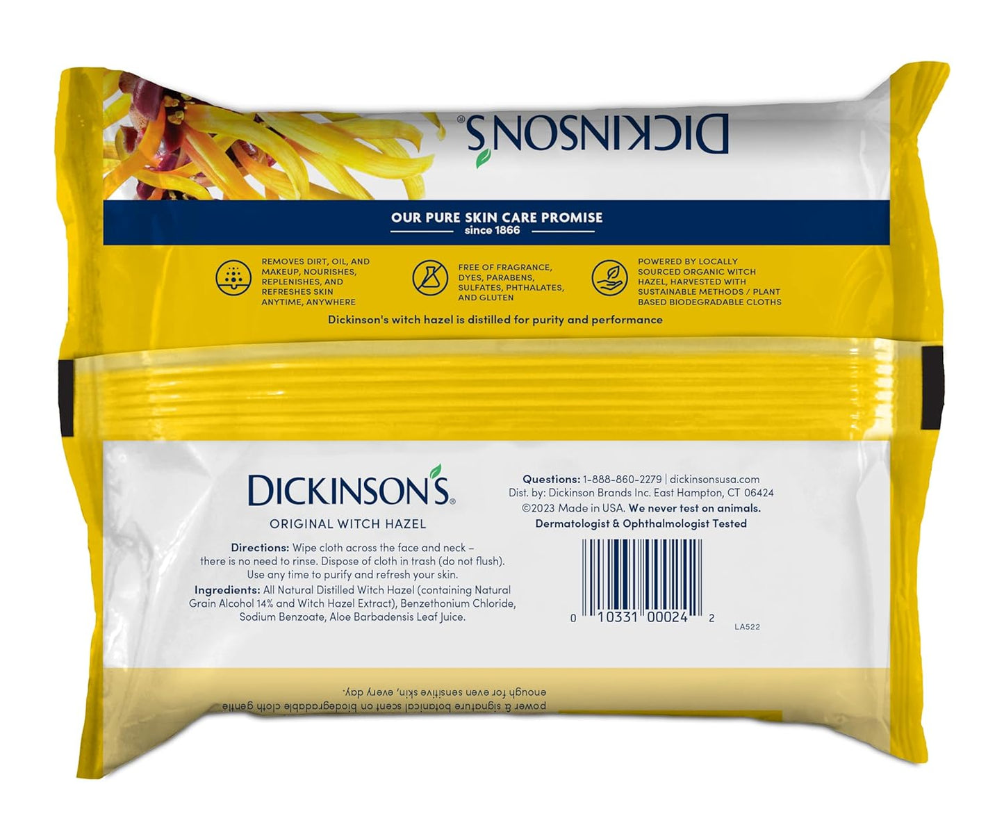 Dickinson's Original Daily Cleansing Cloths