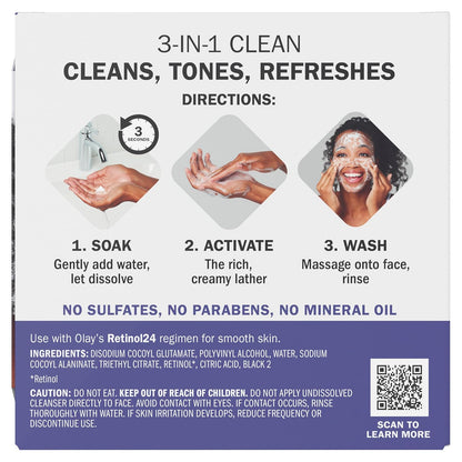 Olay Cleansing Melts + Retinol