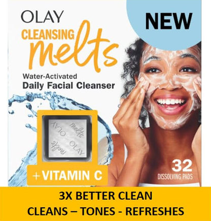 Olay Cleansing Melts + Vitamin C