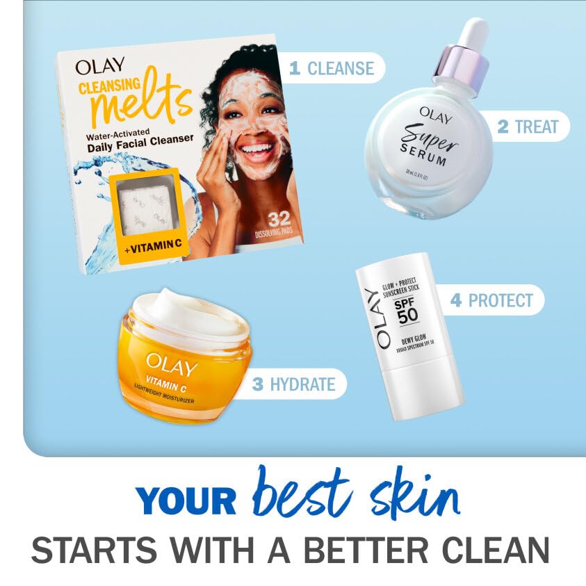 Olay Cleansing Melts + Vitamin C