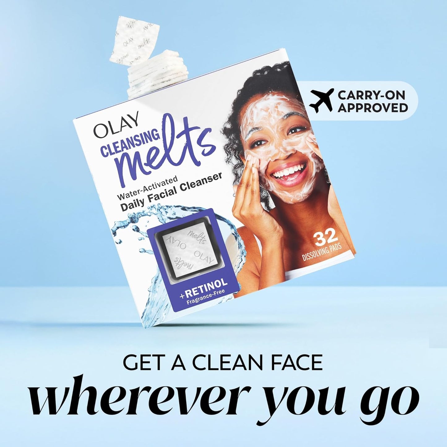 Olay Cleansing Melts + Retinol