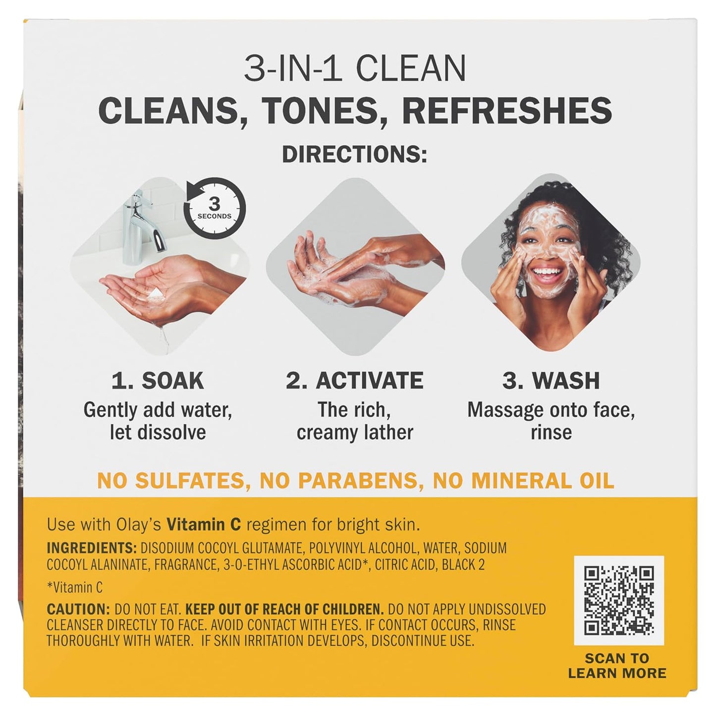 Olay Cleansing Melts + Vitamin C